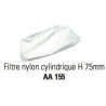 Filtre nylon cylindrique