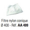 Filtre nylon conique